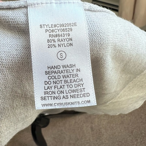 Size XL Cyrus heathered gray duster cardigan - Picture 7 of 8